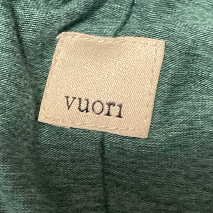 Vuori Lux Women's Green Racerback Sleeveless Drawstring Jogger Jumpsuit Size L
