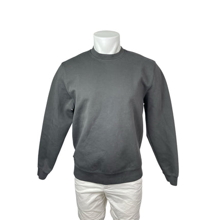 BYLT Gray Crew Neck Long Sleeve Sweater Activewear Athletic Sweatshirt Top Sz M