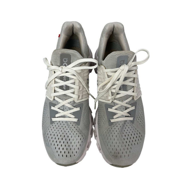 On Running Cloudswift Mesh Gray Low Top Lace Up Athletic Sneakers Shoes Size 9.5