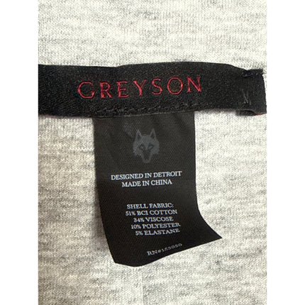 Greyson Gray Collared Sleeveless Button Down Tank  Cardigan Sweater Vest Top M