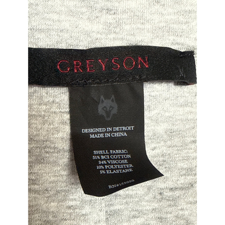 Greyson Gray Collared Sleeveless Button Down Tank  Cardigan Sweater Vest Top M