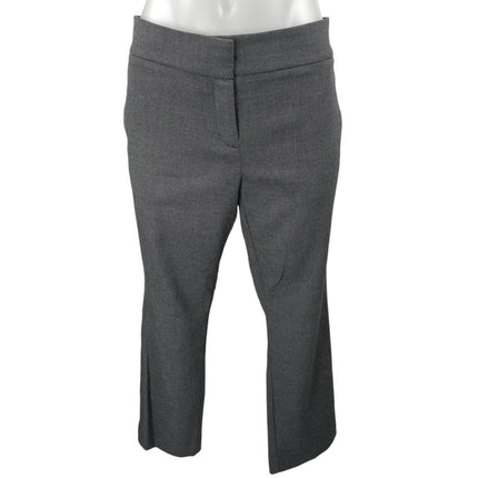 Ann Taylor Women's Gray Button Down Blazer & Trousers Pants 2Pc Suit Set Sz 0/2