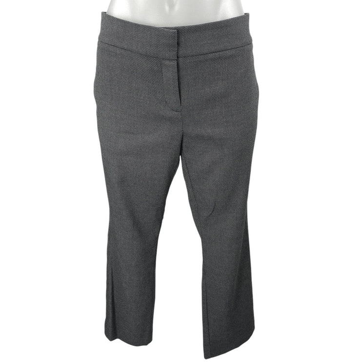 Ann Taylor Women's Gray Button Down Blazer & Trousers Pants 2Pc Suit Set Sz 0/2