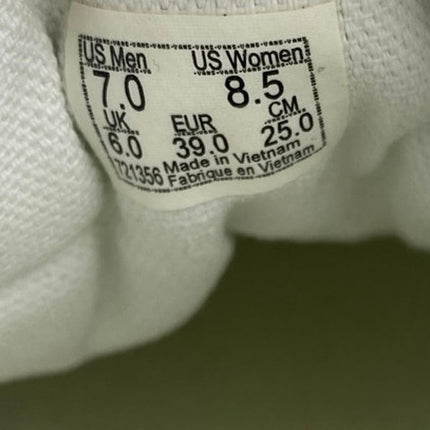 NEW Vans Old Skool Unisex White Low Top Lace Up Platform Sneakers Shoes Size 8.5