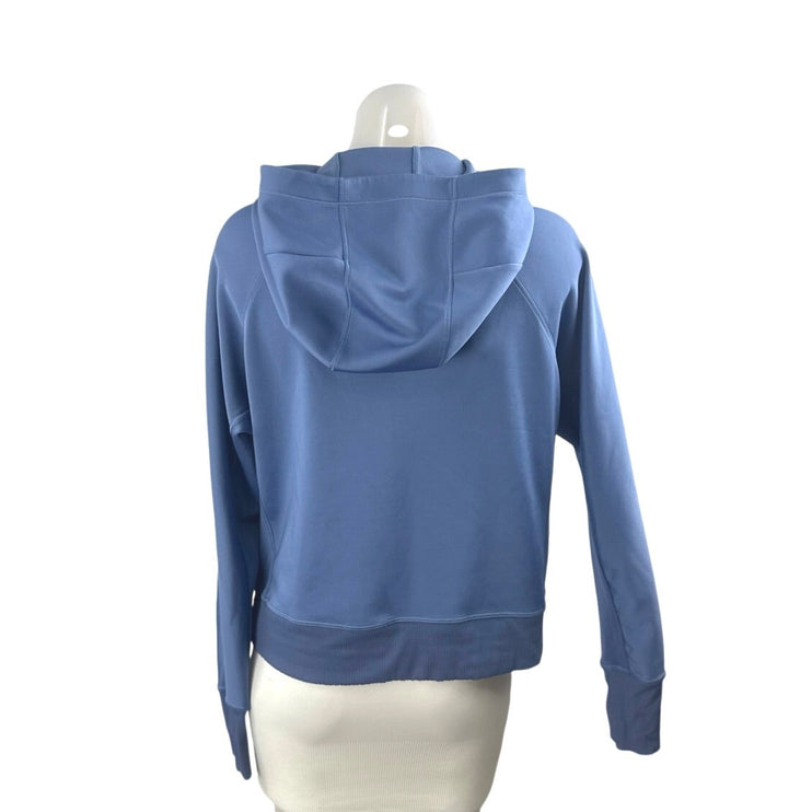 Greyson Blue Long Sleeve Gym Athletic Activewear Sweater Hoodie Sweatshirt Top S