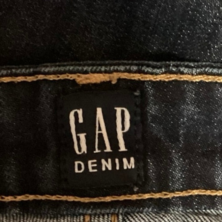 GAP Denim Women's Blue Low Rise Flat Front Stretchable Ankle Legging Jeans 25