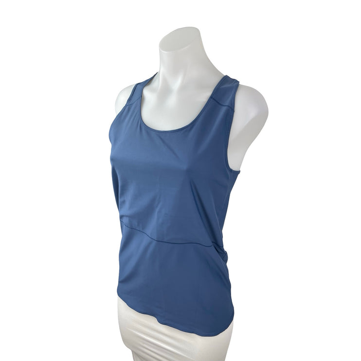 Wivov Women's Blue Racerback Yoga Workout Running Athletic Tank Top Size XL
