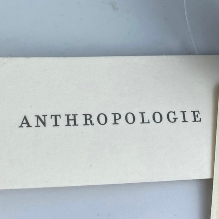 NEW Anthropologie Women's Green Woven Faux Vegan Leather Crossbody Bucket Bag