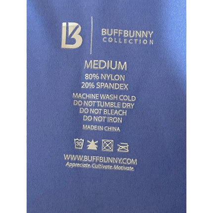 Buff Bunny Blue Cellular Blue Mesh A Line Tennis Golf Athletic Skort Skirt Sz M