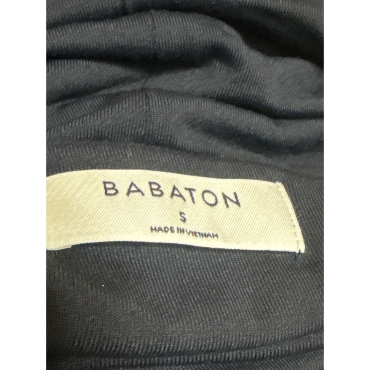 Aritzia Babaton Black Turtleneck Sleeveless Thong Slim Tank Bodysuit Top Size S