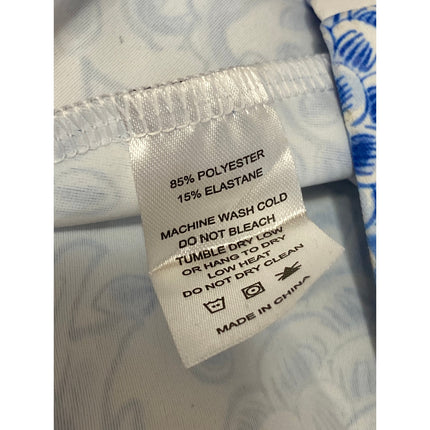 NEW Smith & Quinn Blue White Floral Sleeveless Cami Camisole Maxi A-Line Dress S