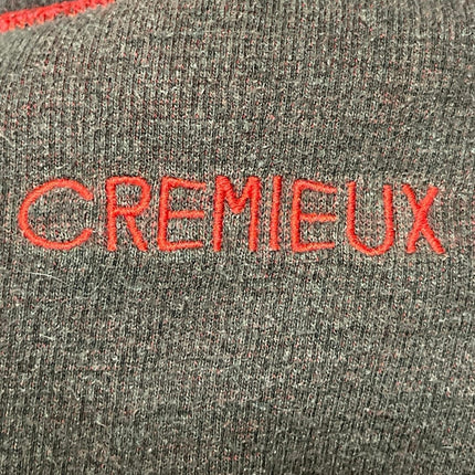 CREMIEUX Men's Red Long Sleeves Ribbed Knit 1/4 Zip Mock Neck Pullover Sweater L