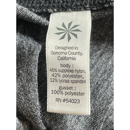Athleta Excursion Tight Gray Skinny Yoga Athletic Activewear Leggings Pants Sz S