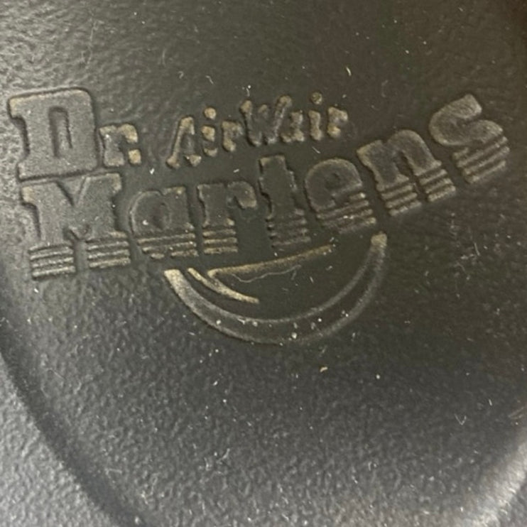 Dr. Martens Voss Hydro Black Leather Ankle Strap Platform Slingback Sandals 10