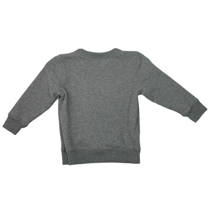 Acne Studios Kids Gray Fleece Long Sleeve Crew Neck Sweater Sweatshirt Top 3-4