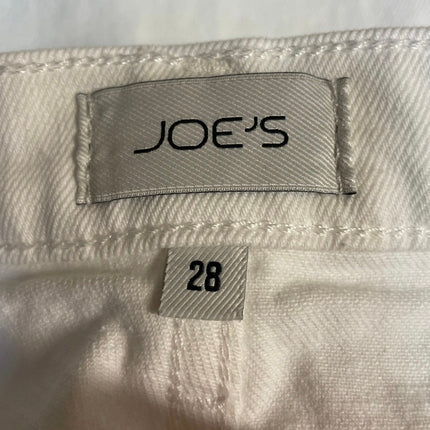 Joe's The Margot Slim Women's White High Rise Straight Ankle Denim Jeans Size 28