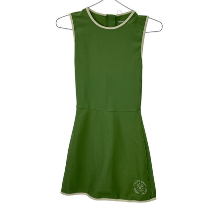 WeWoreWhat Women's Green Sleeveless Athletic Activewear Tennis Mini Dress Sz XS