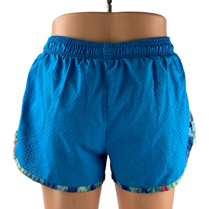 Champion Duo Dry Mesh Running Women's Blue Yoga Athletic Activewear Shorts Sz XS