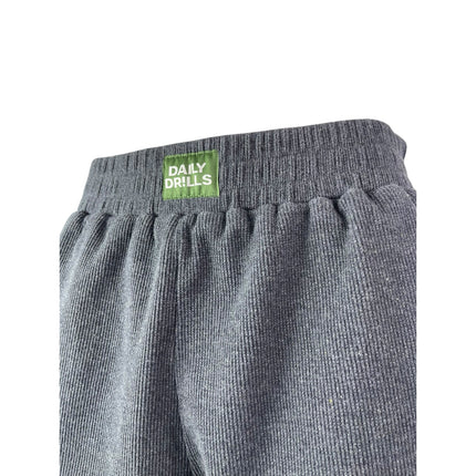 Daily Drills Womens Gray Pull On High Rise Workout Athletic Mini Shorts Size M/L