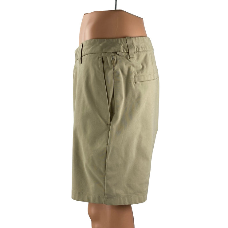 Lululemon Men's Beige High Rise Casual Lounge Hike Golf Chino Bermuda Shorts 34