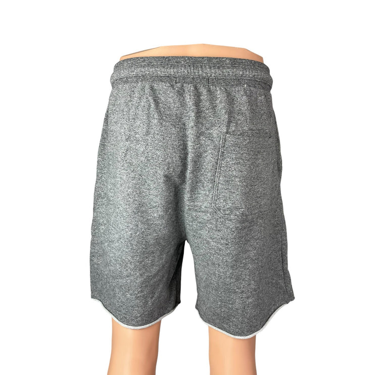 Zapalla Men's Gray Drawstring Pocket Workout Gym Athletic Sweat Shorts Size M