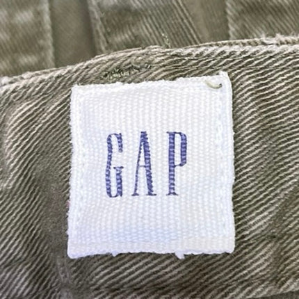 GAP Women's Olive Green Mid Rise Skinny Leg Ankle Boyfriend Jeans Pants Size 4