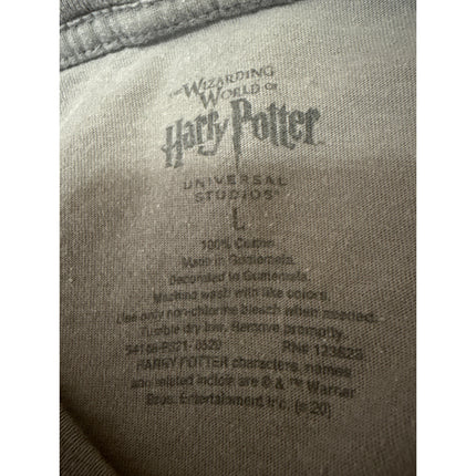 Universal Studios The Wizarding World Of Harry Potter Gray Tee T-Shirt Top Sz L