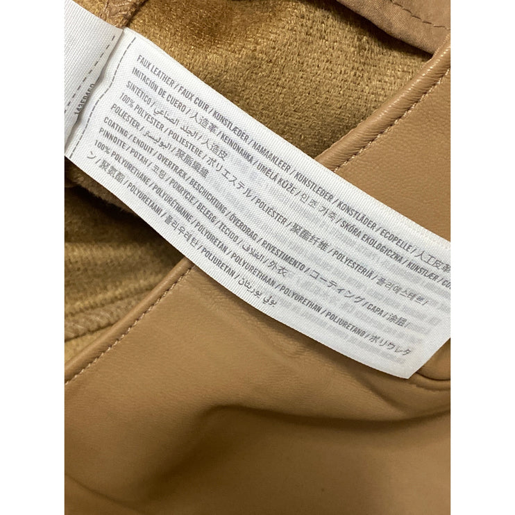 NEW Abercrombie & Fitch Tan Khaki High Waisted Wrap Skirt Skort Shorts Size S