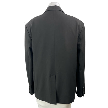 DJERF AVENUE Ur An Angel Black Long Sleeves Notch Lapel Blazer Coat Jacket Sz XS
