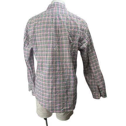 Ralph Lauren Men's Multicolor Plaid Long Sleeve Button Down Shirt Top Size L