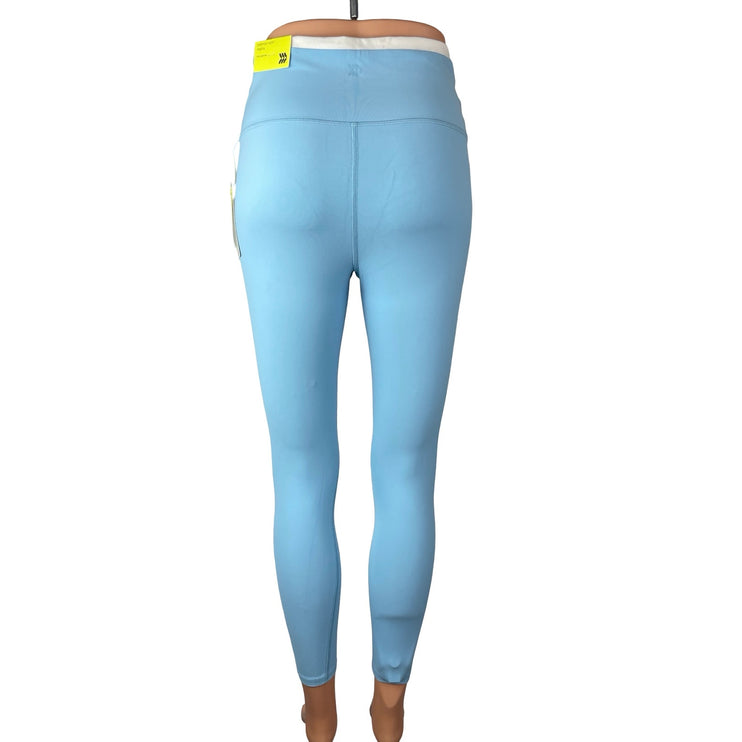 NEW All in Motion Blue High Rise Yoga Workout Athletic Leggings Pants Size M