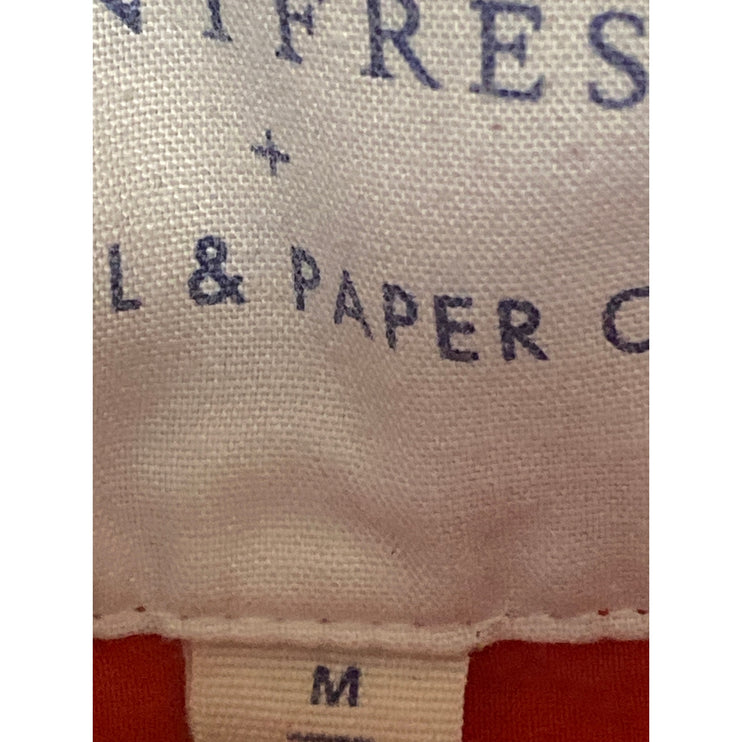 Printfresh + Pencil & Paper Co. Valentine Heart Red White Sleepwear Pajama Set M