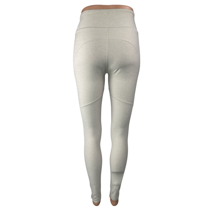 Outdoor Voices White High Waisted Mid Rise Activewear Skinny Leggings Pants S