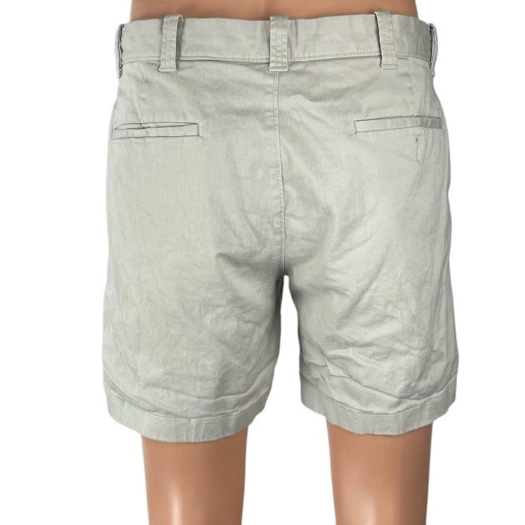 J.Crew Men's Beige High Rise Casual Lounge Stretch Golf Summer Chino Shorts 32