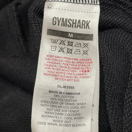Gymshark Women's Black Long Sleeve Knit Midi Open Cardigan Sweater Top Size M