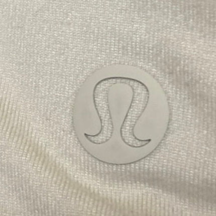 Lululemon Soft Jersey Classic Fit Women White Athletic Jogger Sweat Pants Size 6