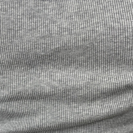 John Galt Saint Barth Women's Gray Ribbed Graphic Sleeveless Crop Tank Top Sz S