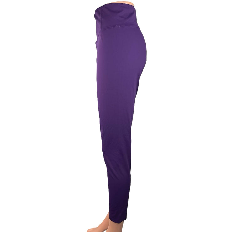 Terez NWT Midnight Purple High Rise Pull On Running Athletic Leggings Size XL