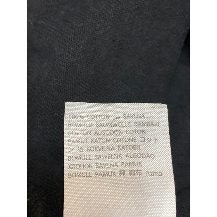 Edikted Black Denim Pleated Raw Frayed Hem Micro Mini Flare A-Line Skirt Size M