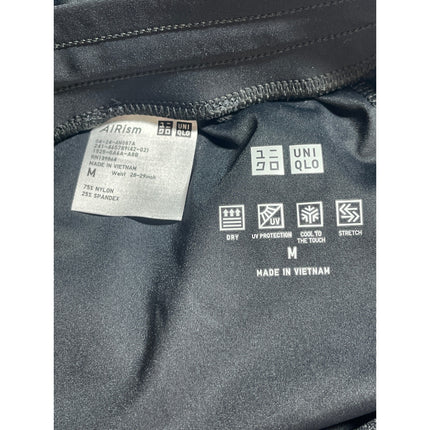 Uniqlo Black High Rise Dropped Crotch Lounge Jogger Track Harem Trouser Pants M
