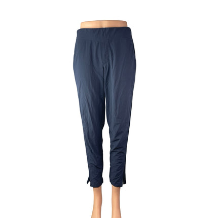 Athleta Women's Blue Mid Waist Tapered Crop Activewear Athletic Jogger Pants 0