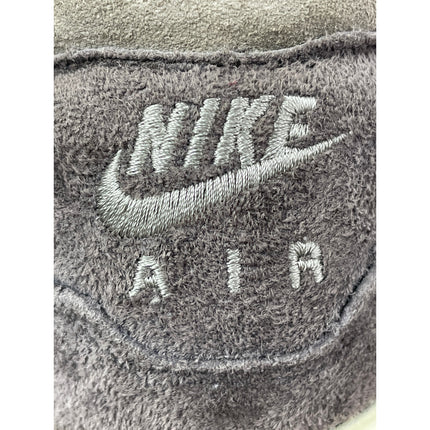 Nike Air Max 1 Premium Crepe Women's Soft Grey Lace Up Low Top Sneakers Shoes 9