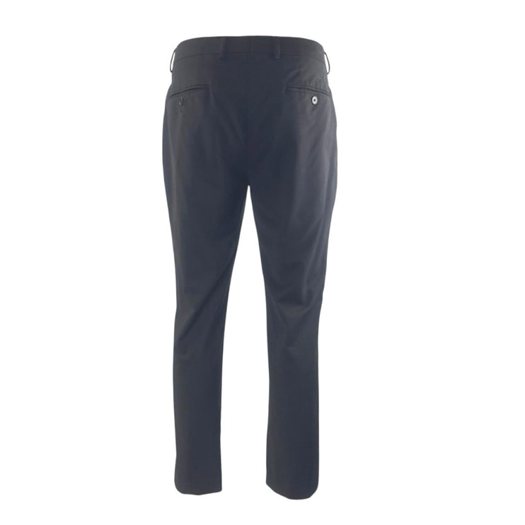Calvin Klein Men's Gray Wool High Rise Straight Chino Trousers Dress Pants Sz 32