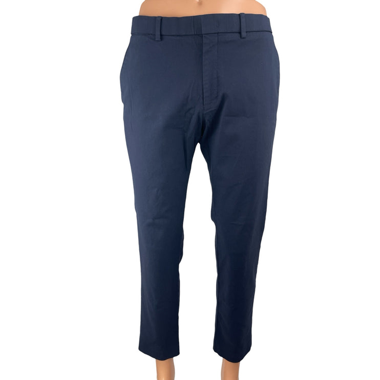 Tommy Hilfiger Men's Blue Mid Rise Slim Fit Skinny Chino Khaki Trousers Pants 32