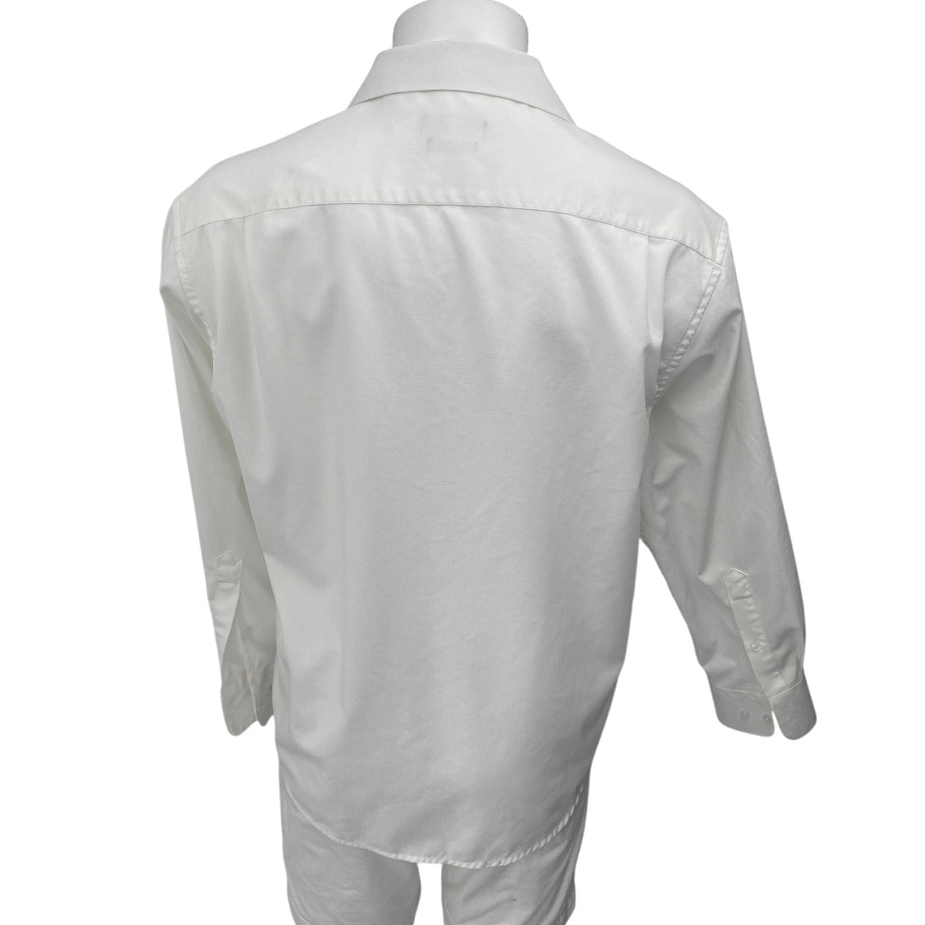 nautica white dress shirt Nautica Men's White Regular Fit Long Sleeve Button Down Career Shirt T –  Brie