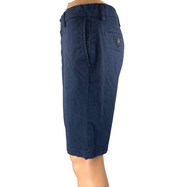 Old Navy Built in Flex Men's Blue Ultimate Slim Straight Khaki Chino Shorts 31