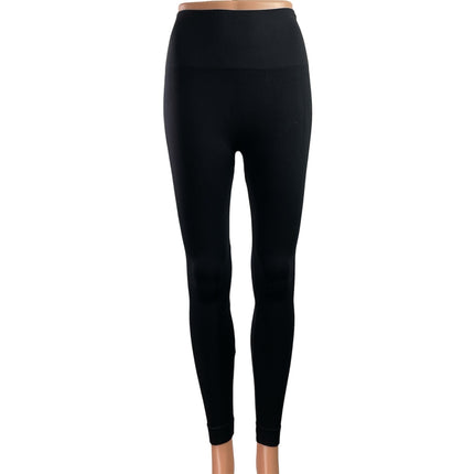 Set Active Women's Black High Waisted Activewear Workout Yoga Leggings Pants XS