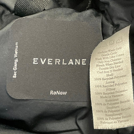 Everlane The Renew Women's Black Long Sleeves Hooded Parka Puffer Coat Jacket L