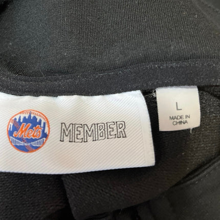 Member New York Mets MLB Basketball Omni-Wick Shotgun Quarter-Zip Pullover Sz L