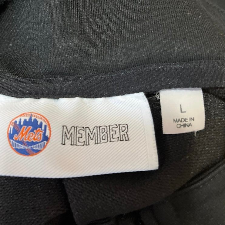 Member New York Mets MLB Basketball Omni-Wick Shotgun Quarter-Zip Pullover Sz L